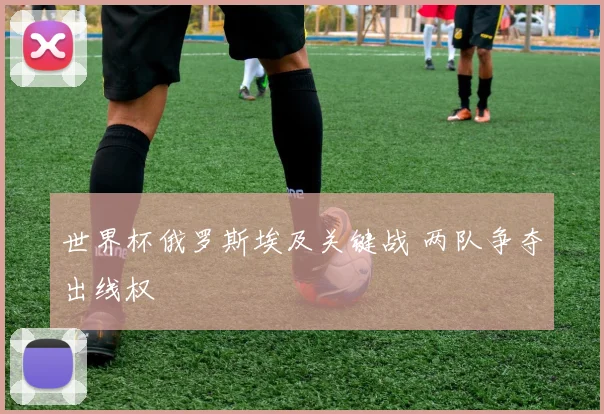 世界杯俄罗斯埃及关键战 两队争夺出线权